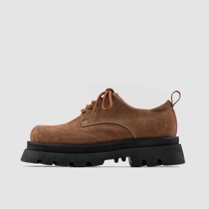 Brown Heightened Shoe