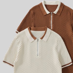 Waffle Patterned Top