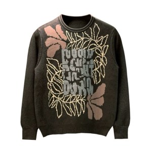 Jacquard Knitted Sweater