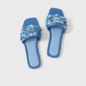 Ladies Sequin Sandals