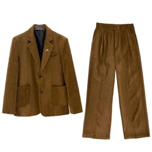 Men's Textured Suit