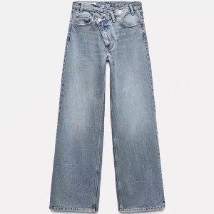 Ladies Overlapped Jeans