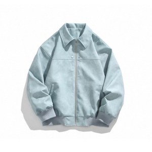 Collared Leather Jacket