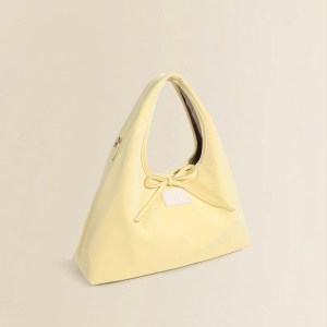 Bow Plain Handbag