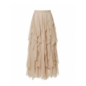 Irregular Midi Skirt