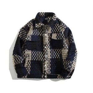 Plaid Woven Jacket
