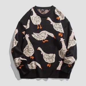 Duck Jacquard Sweater