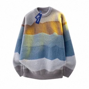 Striped Knitted Jersey