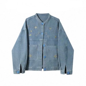 Embroidered Denim Jacket