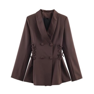 Side Lace-up Blazer