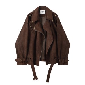 Lapel Motorcycle Jacket