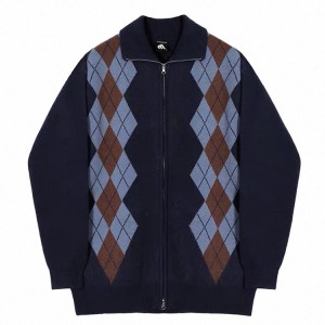 Stand Collar Cardigan