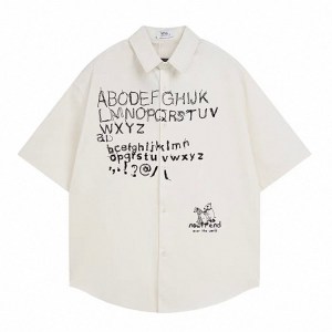 Alphabet Printed Shirt