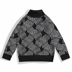 Pattern Stripe Jersey