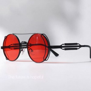Round Metal Sunglasses