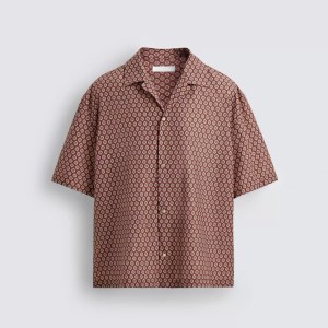 Patterned Cuban Shirt