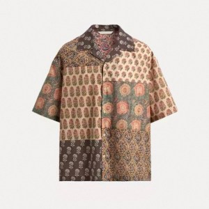 Patterned Block Shirt