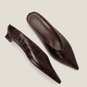 Sleek Pointed Mules