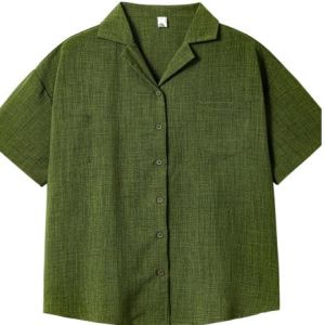 Olive Textured Shirt