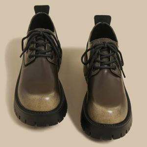 Contrast Toe Derbies
