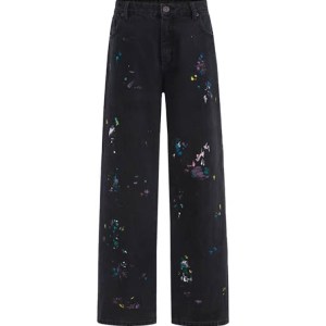 Paint Splatter Jeans